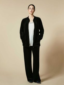 Marina Rinaldi Pantalon En Jersey De Velours | Pantalon