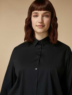 Marina Rinaldi Tunique En Popeline De Coton Melange | Blouses Et Chemises