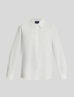 Marina Rinaldi Chemise En Popeline De Coton | Blouses Et Chemises