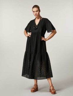 Marina Rinaldi Robe En Voile De Coton | Robes