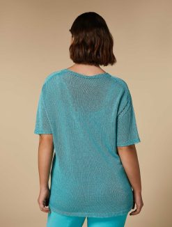 Marina Rinaldi Pull Cordonnet En Lin Et Viscose | Tricots