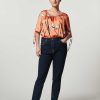 Marina Rinaldi Jean En Denim Extensible A Coupe Parfaite | Pantalon