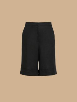 Marina Rinaldi Bermuda En Lin Leger | Pantalon