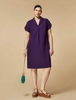 Marina Rinaldi Robe En Popeline De Coton | Robes