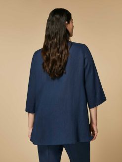 Marina Rinaldi Tunique En Lin | Blouses Et Chemises