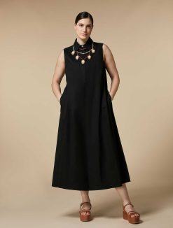 Marina Rinaldi Robe En Popeline | Robes