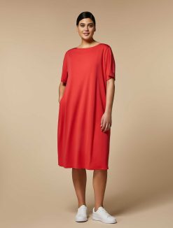 Marina Rinaldi Robe En Jersey Crepe | Se Detendre