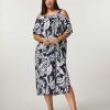 Marina Rinaldi Robe En Viscose Imprimee | Robes