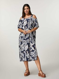 Marina Rinaldi Robe En Viscose Imprimee | Robes