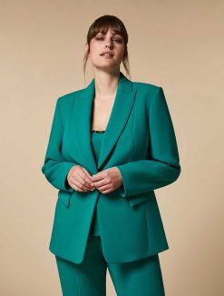 Marina Rinaldi Veste Blazer En Crepe | Vetements De Ceremonie