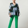 Marina Rinaldi Blouse En Georgette Chinoise | Blouses Et Chemises