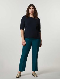 Marina Rinaldi Pantalon Crepe Envers Satin | Pantalon