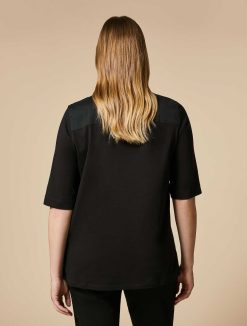 Marina Rinaldi T-Shirt En Jersey Et Popeline | Blouses Et Chemises