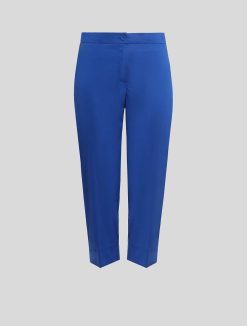 Marina Rinaldi Pantalon En Popeline De Coton | Pantalon