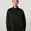 Marina Rinaldi Bomber En Gabardine Deperlante | Manteaux Et Trenchs