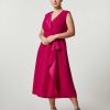 Marina Rinaldi Robe Envers En Crepe Satine | Robes