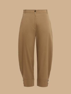 Marina Rinaldi Pantalon En Satin De Coton | Pantalon