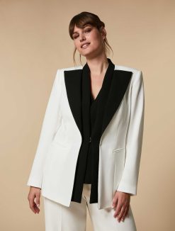 Marina Rinaldi Veste Blazer En Triacetate | Vetements De Ceremonie