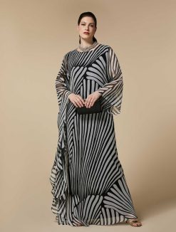 Marina Rinaldi Robe En Georgette Imprimee | Robes