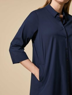 Marina Rinaldi Chemise En Popeline Extensible | Essentiel