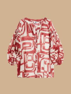 Marina Rinaldi Chemise En Voile De Coton | Blouses Et Chemises