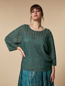 Marina Rinaldi Pull En Fil Lurex | Tricots