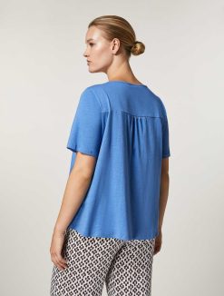 Marina Rinaldi T-Shirt En Cotton | Hauts Et T-Shirts