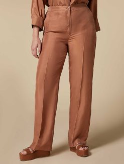 Marina Rinaldi Pantalon En Soie | Pantalon