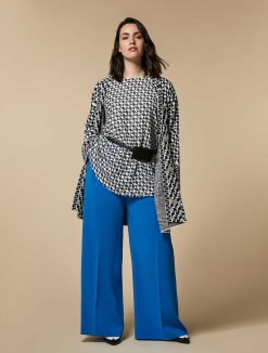 Marina Rinaldi Tunique En Georgette Imprimee | Blouses Et Chemises