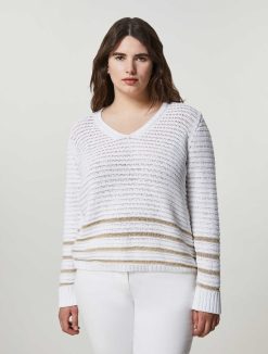 Marina Rinaldi Pull En Tissu Uni | Tricots