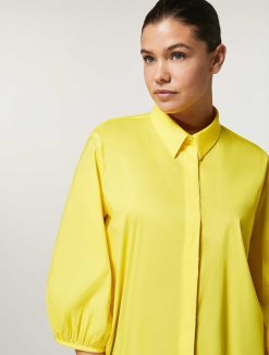 Marina Rinaldi Chemise En Popeline De Coton | Blouses Et Chemises