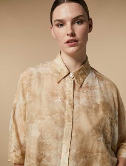 Marina Rinaldi Chemise En Voile Imprime | Blouses Et Chemises