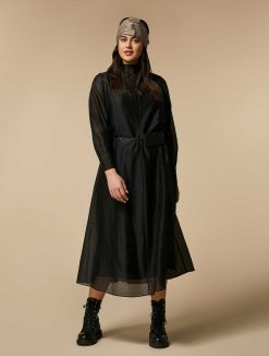 Marina Rinaldi Robe En Voile De Soie Melangee | Robes