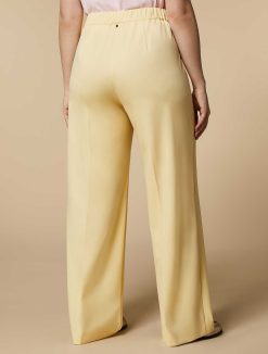 Marina Rinaldi Pantalon Large En Viscose Melangee | Pantalon