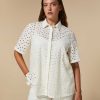 Marina Rinaldi Chemise En Voile De Coton | Blouses Et Chemises