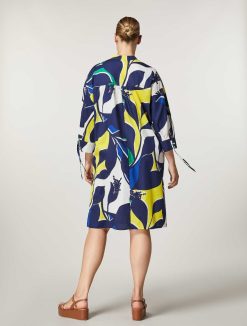 Marina Rinaldi Robe En Popeline De Coton | Robes