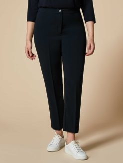 Marina Rinaldi Pantalon Slim En Cady De Triacetate | Pantalon