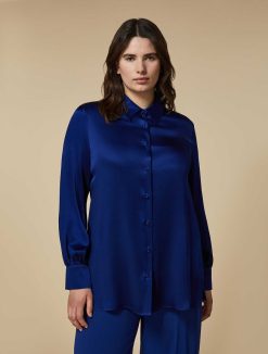 Marina Rinaldi Chemise En Satin | Vetements De Ceremonie