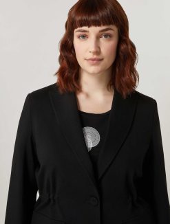 Marina Rinaldi Veste En Jersey De Viscose | Veste Et Blazers