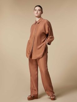 Marina Rinaldi Pantalon En Soie | Pantalon