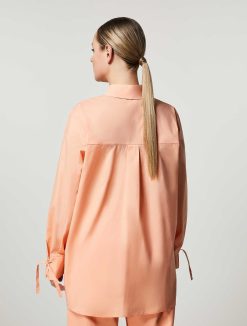 Marina Rinaldi Chemise En Popeline De Coton | Blouses Et Chemises