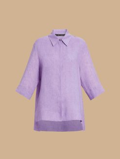 Marina Rinaldi Tunique En Lin | Blouses Et Chemises