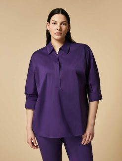 Marina Rinaldi Tunique En Popeline | Blouses Et Chemises