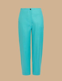 Marina Rinaldi Pantalon En Lin Et Coton | Pantalon