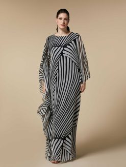 Marina Rinaldi Robe En Georgette Imprimee | Robes