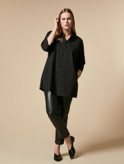 Marina Rinaldi Chemise En Popeline Extensible | Blouses Et Chemises