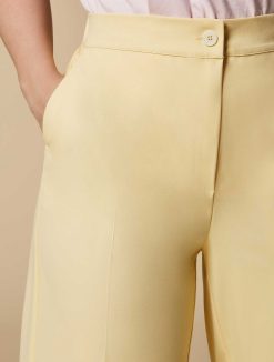 Marina Rinaldi Pantalon Large En Viscose Melangee | Pantalon