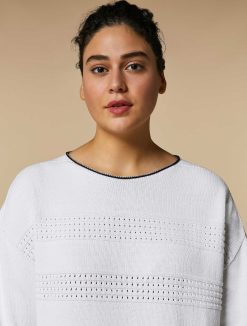 Marina Rinaldi Pull En Coton Sans Couture | Tricots