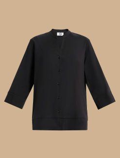 Marina Rinaldi Chemise En Popeline De Coton Melange | Blouses Et Chemises