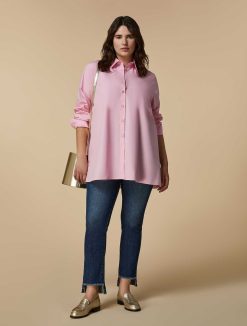 Marina Rinaldi Chemise Oversize En Popeline | Blouses Et Chemises